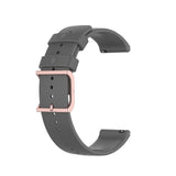 Smartwatch Silicone Strap (20mm) Dotted - Grey / Rose Gold