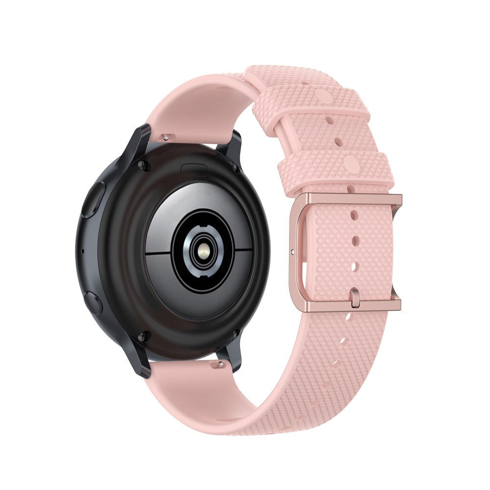 Smartwatch Silicone Strap (20mm) Dotted - Pink / Rose Gold