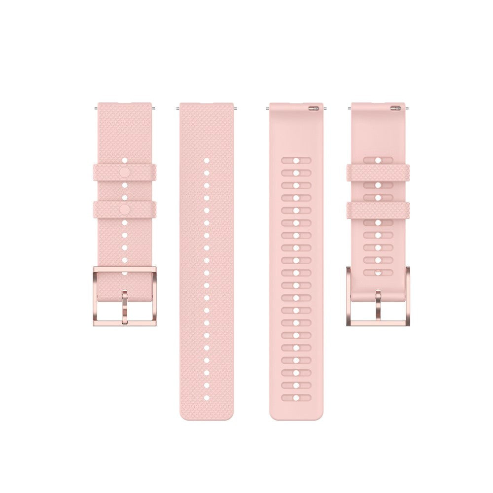 Smartwatch Silicone Strap (20mm) Dotted - Pink / Rose Gold