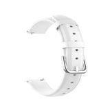 Universal Smartwatch Leather Strap (22mm) - Matte White