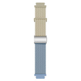 Universal 18mm EIDERWOOD Woven Watch Strap - Beige / Blue