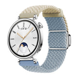 Universal 18mm EIDERWOOD Woven Watch Strap - Beige / Blue