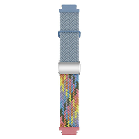 Universal 18mm EIDERWOOD Woven Watch Strap - Blue / Multi