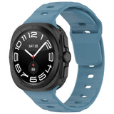 EIDERWOOD Samsung Galaxy Watch Ultra (47mm) Silicone Strap with Buckle - Blue