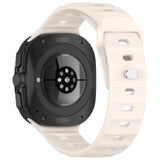 EIDERWOOD Samsung Galaxy Watch Ultra (47mm) Silicone Strap with Buckle - Beige