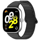 Xiaomi Smart Band 10 Pro / 9 Pro / 8 Pro Two-Tone Magnetic Flexible Plastic Strap - Black