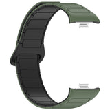 Xiaomi Smart Band 10 Pro / 9 Pro / 8 Pro Two-Tone Magnetic Flexible Plastic Strap - Green / Black