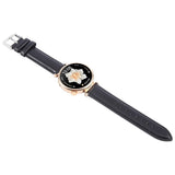Universal 18mm Leather Watch Strap EIDERWOOD - Black