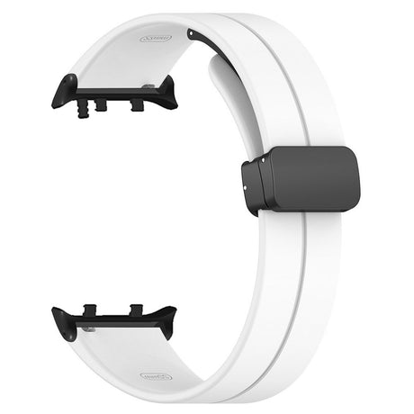 Huawei Watch D2 (48mm) EIDERWOOD Magnetic Silicone Strap – White