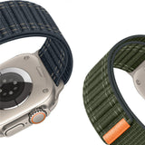 Universal Garmin 22mm QuickFit EIDERWOOD Nylon Loop Watch Strap - Black