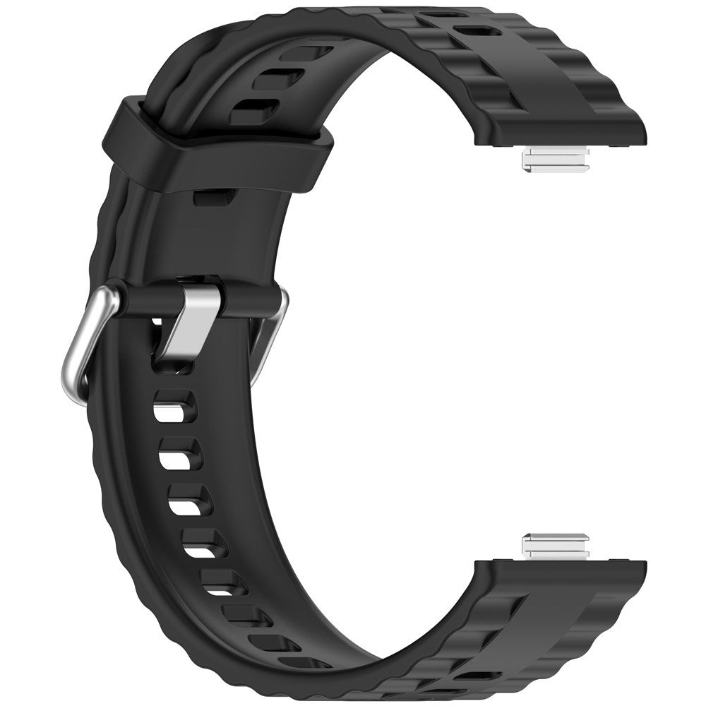 Huawei Watch Fit 5 Pro / 5 / 4 Pro / 4 / 3 EIDERWOOD Silicone Strap - Black