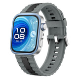 Huawei Watch Fit 4 Pro / 4 / 3 EIDERWOOD Two-Tone Silicone Strap - Grey / Black