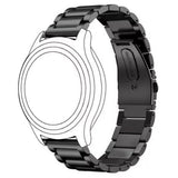 Huawei GT 4 / 5 (41mm) / 5 Pro (42mm) EIDERWOOD Metal Watch Strap - Black
