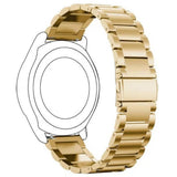 Huawei GT 4 / 5 (41mm) / 5 Pro (42mm) EIDERWOOD Metal Watch Strap - Gold