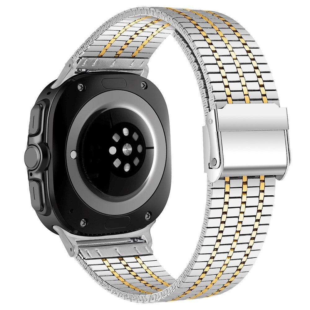 EIDERWOOD Samsung Galaxy Watch 8 / 8 Classic (40 / 44 / 46mm) Steel Strap - Silver / Gold
