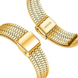 EIDERWOOD Samsung Galaxy Watch 8 / 8 Classic (40 / 44 / 46mm) Steel Strap - Gold