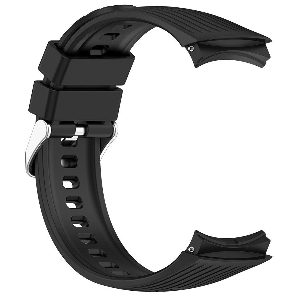 Huawei Watch 5 (42mm) EIDERWOOD Silicone Strap – Black