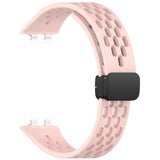 Huawei Band 11 / 11 Pro EIDERWOOD Perforated Silicone Strap - Pink