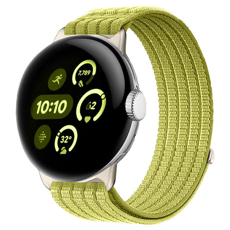 Google Pixel Watch 4 / 3 / 2 / 1 (41mm) EIDERWOOD Nylon Watch Strap - Green