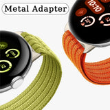 Google Pixel Watch 4 / 3 (45mm) EIDERWOOD Nylon Watch Strap - Dark Green