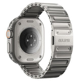 Apple Watch (42/44/SE/45/46/49mm) Aulumu C01 Titanium Strap - Silver