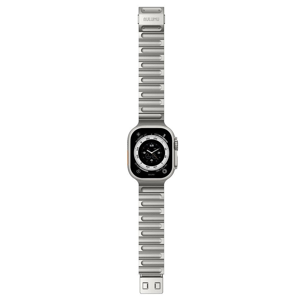 Apple Watch (42/44/SE/45/46/49mm) Aulumu C01 Titanium Strap - Silver
