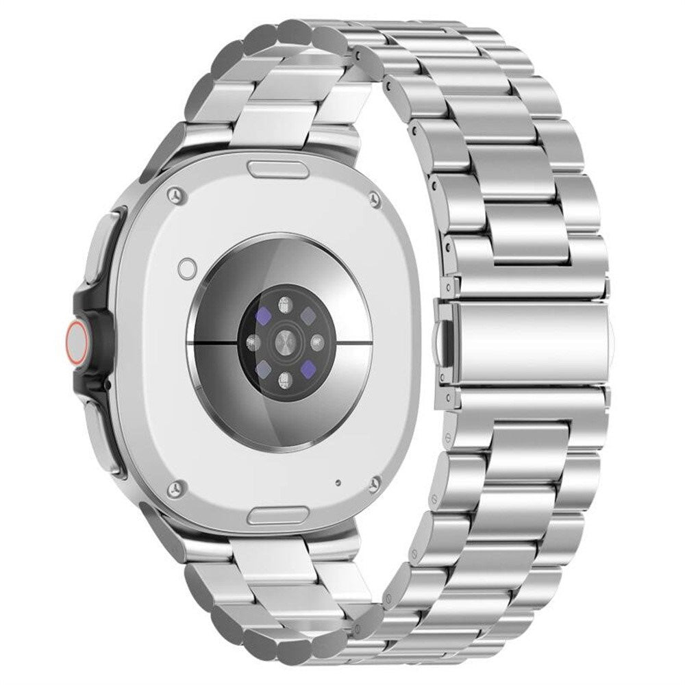 Samsung Galaxy Watch 8 / 9 (40mm) EIDERWOOD Stainless Steel Watch Band with Plastic Case – Silver