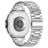 Samsung Galaxy Watch 8 / 9 (40mm) EIDERWOOD Stainless Steel Watch Band with Plastic Case – Silver