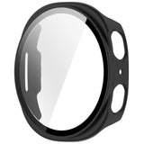 Samsung Galaxy Watch 8 / 9 (40mm) EIDERWOOD Stainless Steel Watch Band with Plastic Case & Screen Protector - Black