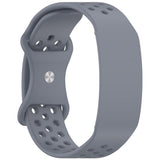 Garmin CIRQA Smart Band EIDERWOOD Silicone Strap with Breathable Perforated Holes - Blue Grey