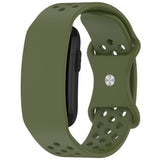 Garmin CIRQA Smart Band EIDERWOOD Silicone Strap with Breathable Perforated Holes - Green