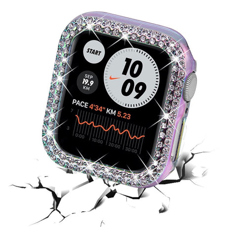 Apple Watch (40mm) Hard Plastic Case - Multi & Rhinestones