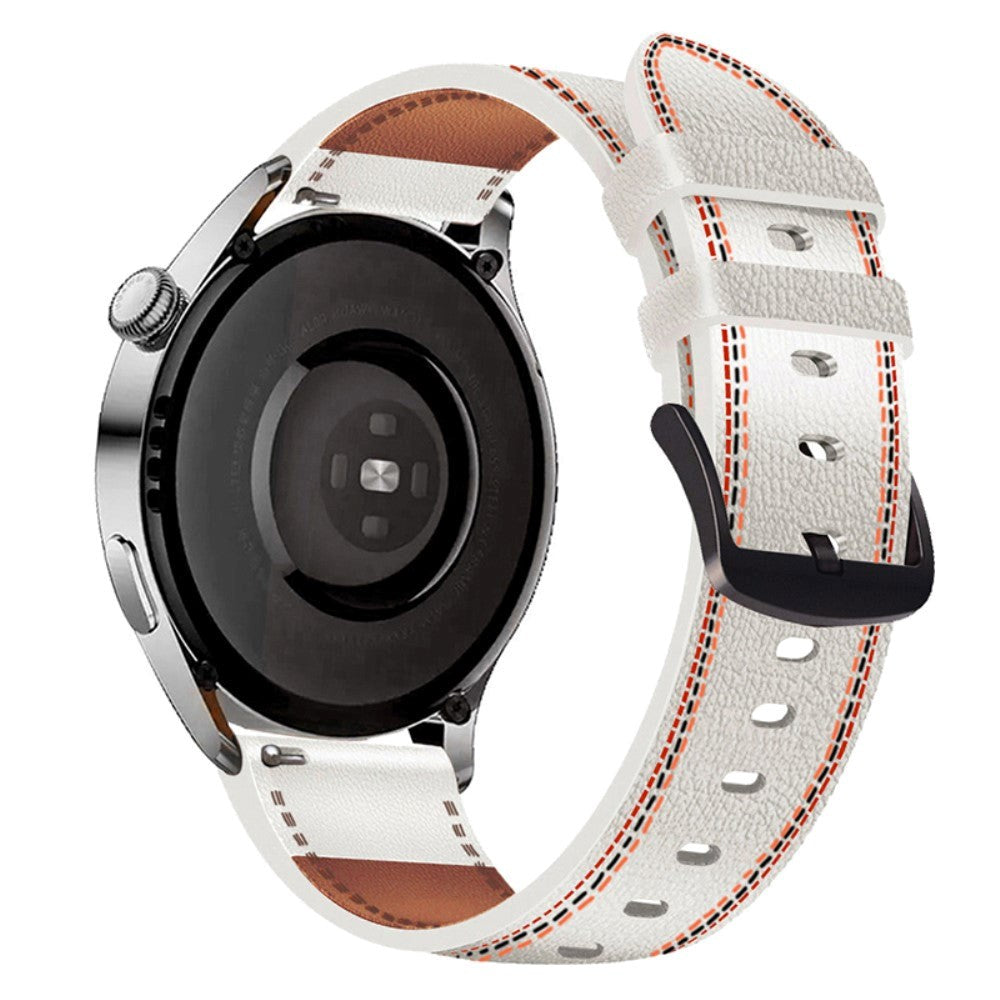 Universal Smartwatch PU Skinn Strap 22mm - White