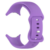 Google Pixel Watch 1 / 2 / 3 Silicone Smartwatch Strap - Purple