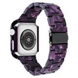 Apple Watch 9/8/7 (41mm) Resin Strap & Case - Purple