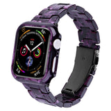 Apple Watch 9/8/7 (41mm) Resin Strap & Case - Purple