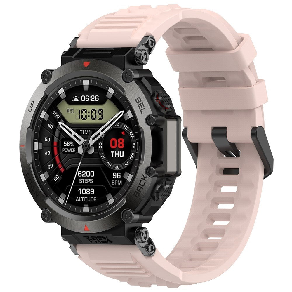 Amazfit T-Rex Ultra Silicone Strap with Installation Tool – Pink