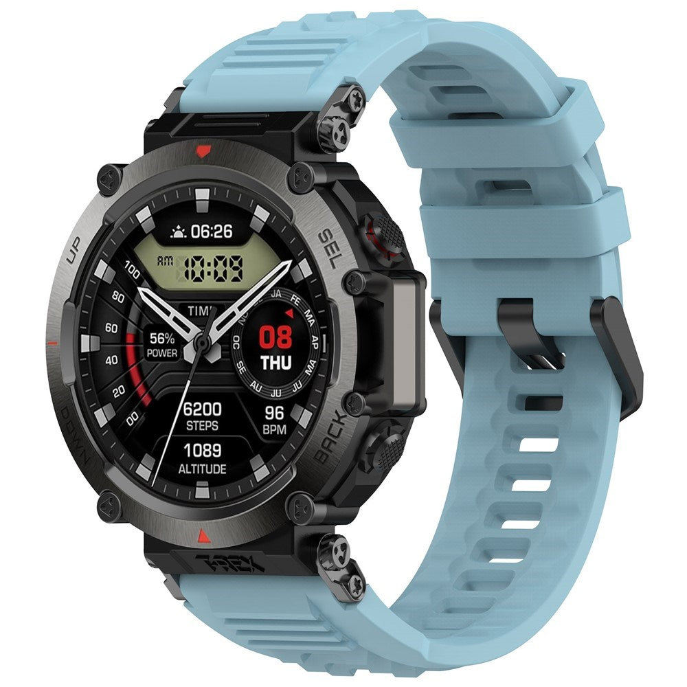 Amazfit T-Rex Ultra Silicone Strap with Installation Tool – Blue