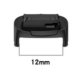 Fitbit Inspire 3 Watch Strap Adapter in Metal 12mm - Black