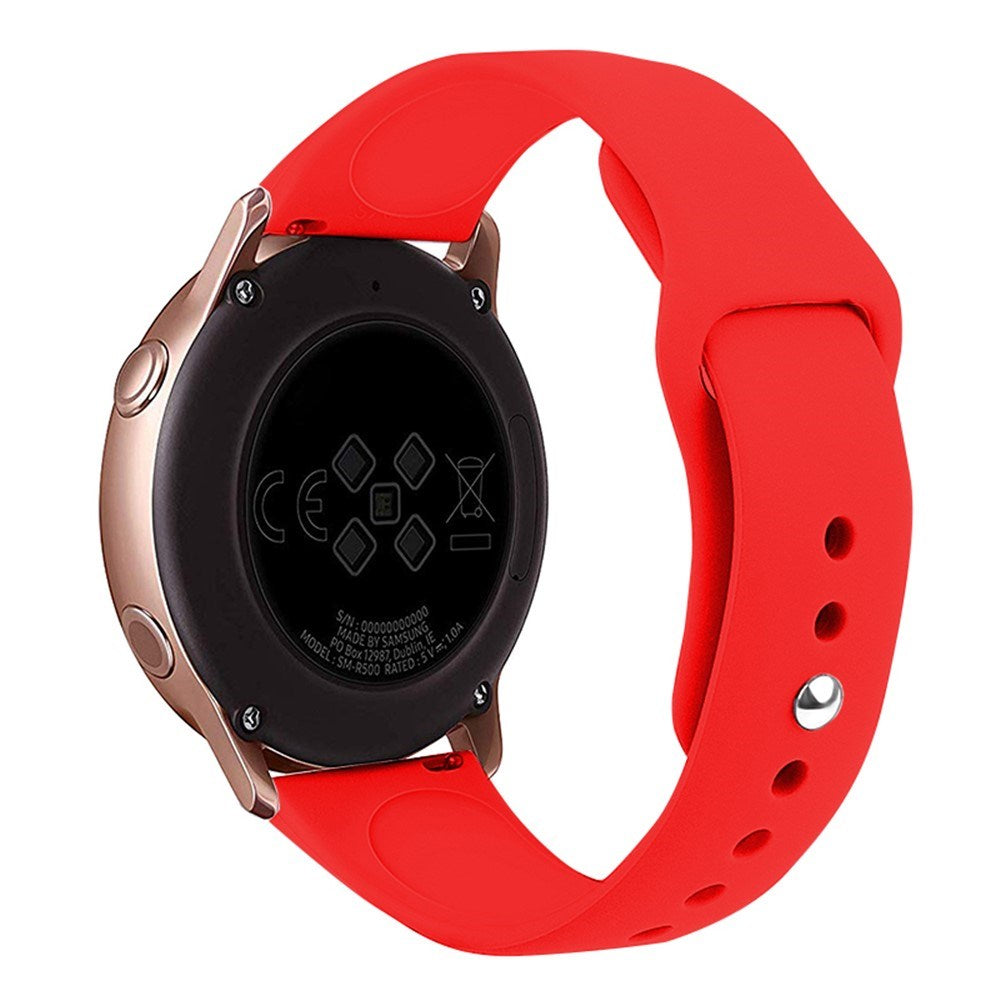 Huawei Watch GT 4 (41mm) / Garmin Venu 3S (18mm) Silicone Strap - Red