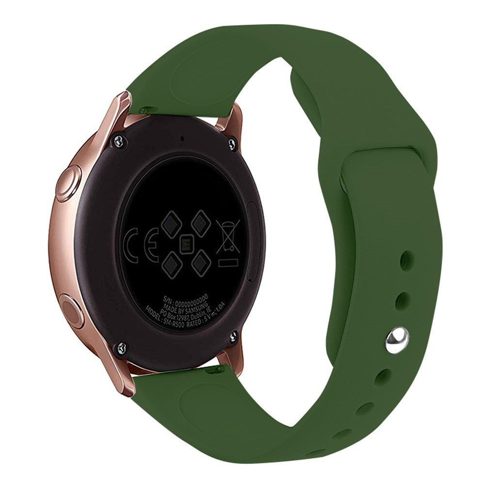 Huawei Watch GT 4 (41mm) / Garmin Venu 3S (18mm) Silicone Strap - Green