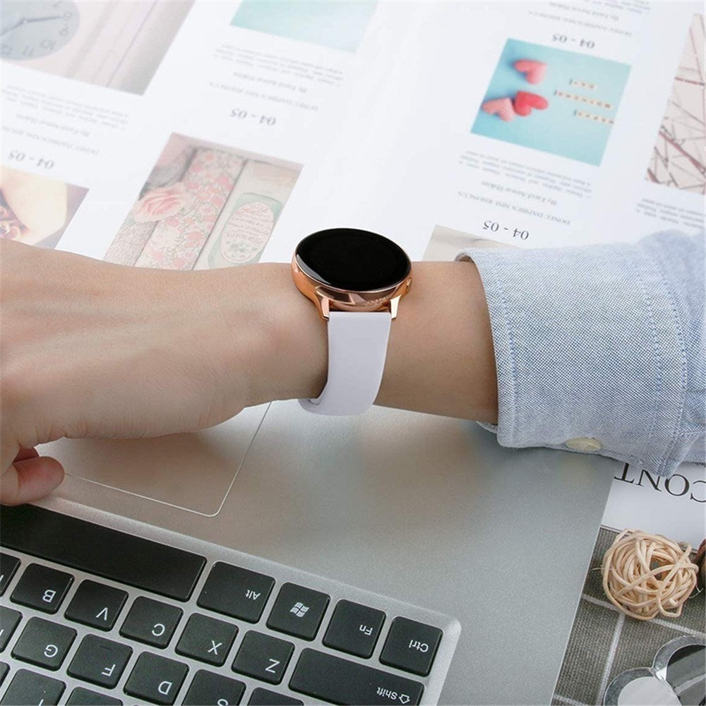 Huawei Watch GT 4 (41mm) / Garmin Venu 3S (18mm) Silicone Strap - Green