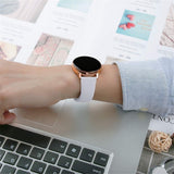 Huawei Watch GT 4 (41mm) / Garmin Venu 3S (18mm) Silicone Strap - Light Blue