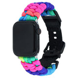 Apple Watch (38/40/SE/41/42mm) EIDERWOOD Braided Nylon Watch Strap - Multi