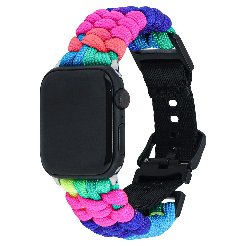 Apple Watch (42/44/SE/45/46/49mm) EIDERWOOD Braided Nylon Watch Strap - Multi