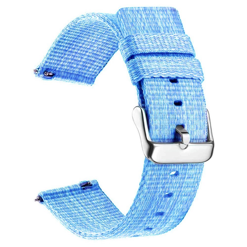 Universal 14mm Nylon Smartwatch Strap - Blue