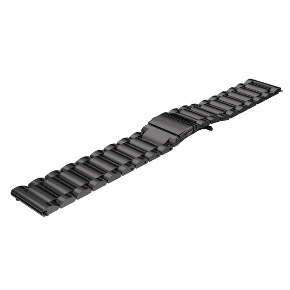 Universal 14mm Stainless Steel Smartwatch Strap - Black