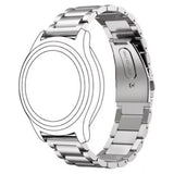 Universal 14mm Stainless Steel Smartwatch Strap - Silver