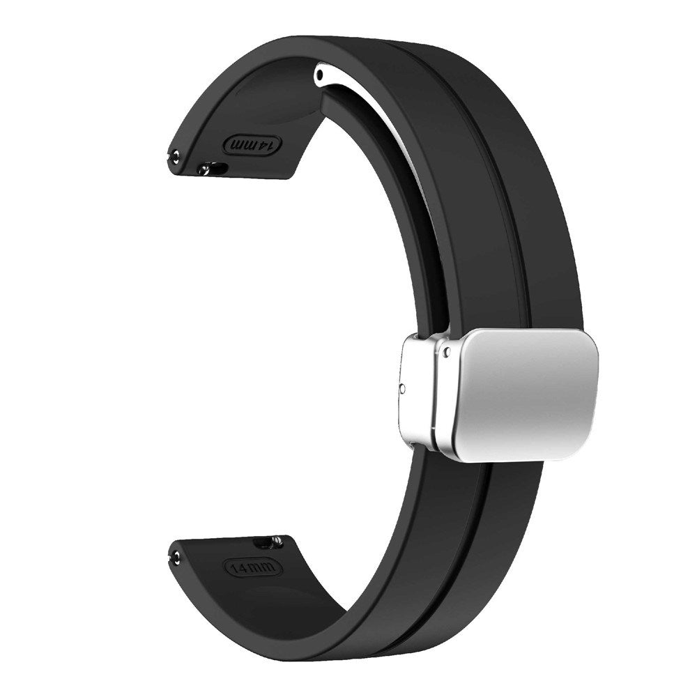 Garmin Lily 2 EIDERWOOD Magnetic Silicone Strap - Black