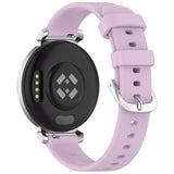 EIDERWOOD Garmin Lily 2 Silicone Strap with Metal Buckle - Purple